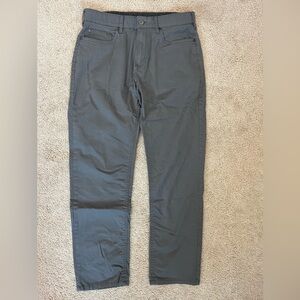 Member’s Mark Mason Straight Fit Men's Gray Cotton  Casual Pants Jeans 32x30